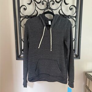 Cozy Gray Hoodie with Drawstring